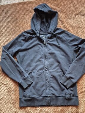 Saxx Down Time Men's Black Full-Zip Hoodie Jacket